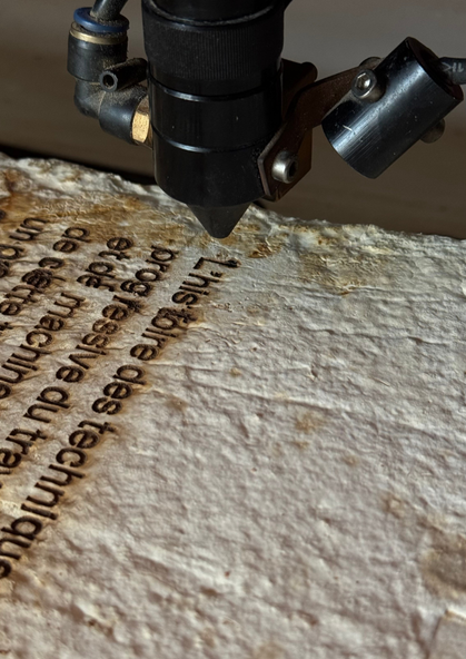 Alec Vivier-Reynaud projet au MakerLab laser