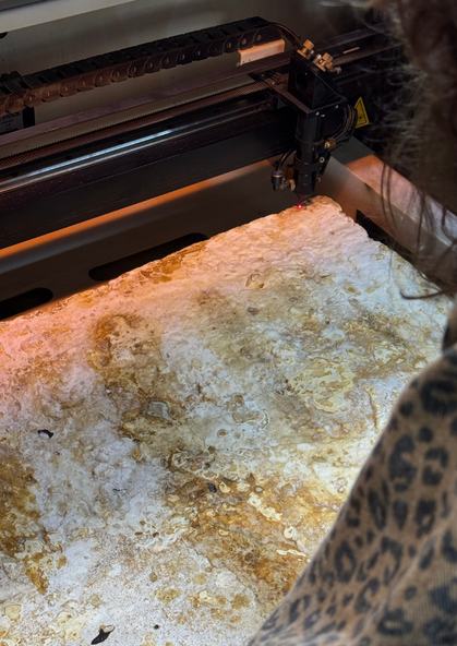 Alec Vivier-Reynaud projet au MakerLab gravure