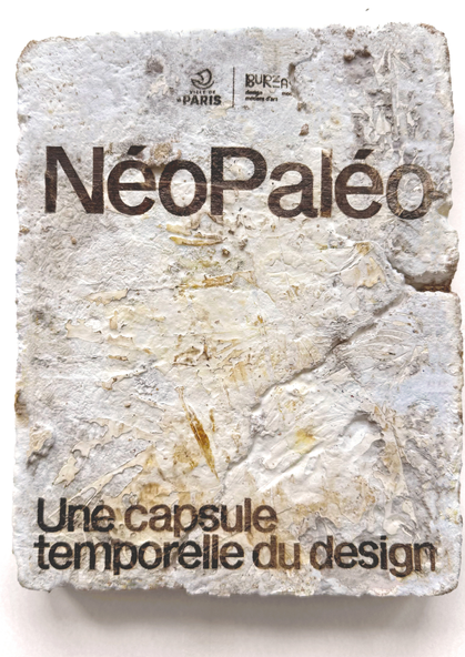 Alec Vivier-Reynaud cartel mycélium gravé au MakerLab